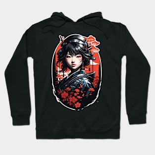 anime samurai japan Hoodie